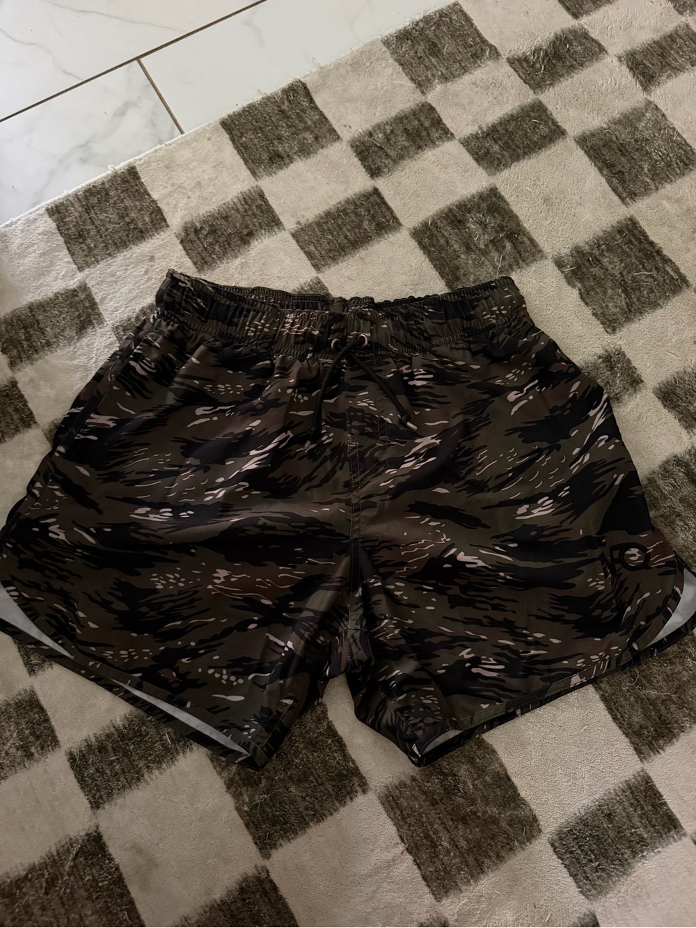 Men's Camouflage Athletic Shorts